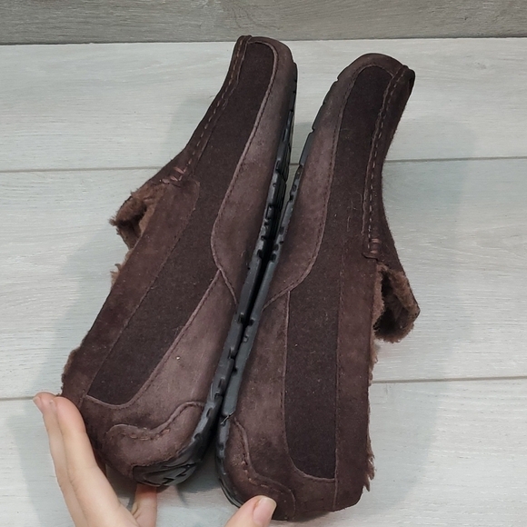 Ugg Australia Mens Ascot Wool Outdoor 3233 Fur Sheepskin Slip on shoes sz 11 main image 8